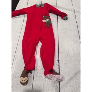 Carter’s Fleece Footed Christmas Pajamas